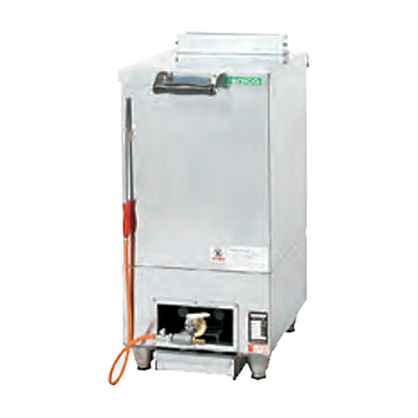 製品スペックチャーシューブロイラー型式PB-45商品名チャーシューブロイラー外形寸法W400×D450×H800mmガス消費量（都市ガス）3.5kW（3,000kcal/h）ガス消費量（LPガス）3.5kW（0.25kg/h）ガス接続口径都市ガスΦ13／LPガスΦ9.5付属品アングルカバー、丸棒×2、フタ×2、点火棒×1製品重量50kg点火方式パイロット点火（マッチ点火・付属点火棒使用）特長熱効率がよくコンパクトな設計。焼豚など比較的小さなミート類のブロイルに適する。※最寄りの消防署の指導に従い、安全に設置してください。※ご使用前に取扱説明書の注意事項をご確認ください。※商品画像と実際の製品で外寸/外観/パーツ配置が異なることがあります。添付図/商品情報でご確認ください。※一部地域や一部商品では追加送料がかかる場合もございます。（事前にご連絡致します）関連商品TGCR-A55 タニコー 中華レンジ W550×D750×H800m...TEFC-3545 タニコー 電気卓上フライヤー 業務用 新品...172,000円168,000円TGFL-B5345C タニコー スタンダードガスフライヤー(涼厨) ...THCL-7040E タニコー 卓上電気ヒートショーケース W700×...169,000円168,000円TMS-TIG-8 タニコー ガス赤外線グリラー 下火式 W910×D...TGZ-40F タニコー ガス餃子グリラー スタンドタイプ W400×...167,000円176,000円TGFL-B4345C タニコー スタンダードガスフライヤー(涼厨) ...SCT-660ESL タニコー 電気ホットショーケース W750×D4...163,000円162,000円TGFL-B43C タニコー スタンダードガスフライヤー(涼厨) 業務...TGFL-B53C タニコー スタンダードガスフライヤー(涼厨) 業務...162,000円172,000円搬入設置・入替工事は別途お見積りします。