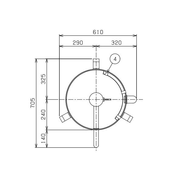 MRW-30　マルゼン　水圧洗米機　30kg/回
