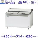 クローズド型ショーケース パナソニック Panasonic SCR-120DC パノラミックシリーズ 冷凍ショーケース 業務用冷凍庫 別料金 設置 入替 回収 処分 廃棄