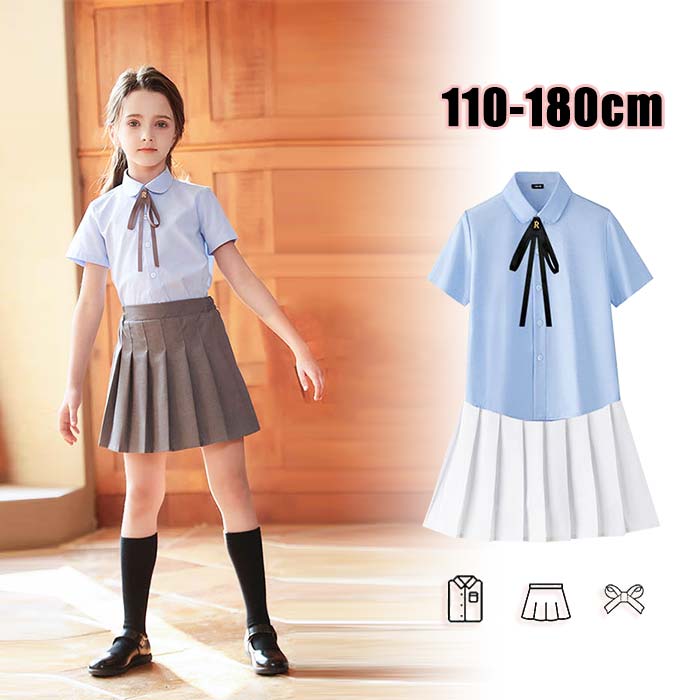 キッズスーツ 女の子 可愛い プリーツスカート 女の子 スーツ 3点セット シャツ スカート 蝶ネクタイ 卒業式 スーツ 入学式 卒園式 子供 スーツ ジュニア服 幼稚園 小学生 セレモニー 卒園式 子供服 通園 通学 面接 受験 入学式 入園式 七五三 発表会 キッズフォーマルスーツ
