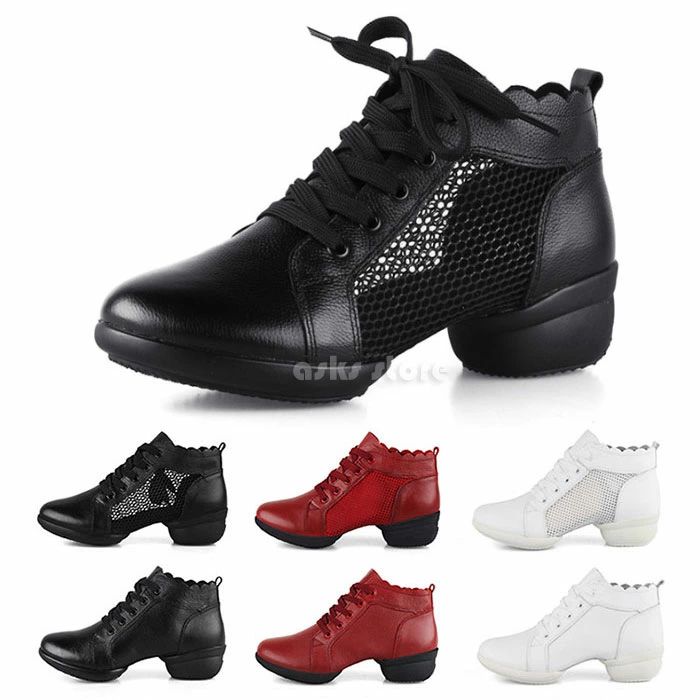 レディースダンスシューズ 靴 モダンダンス ジャズダンス 社交ダンス シューズ ダンスシューズ ジャズシューズ 舞台 競技 イベント 発表会 初心者 練習用 ヒップホップ チアダンス 新体操 ダンススニーカー 美脚 柔らかい 女性用 メッシュ 夏用 通気性抜群