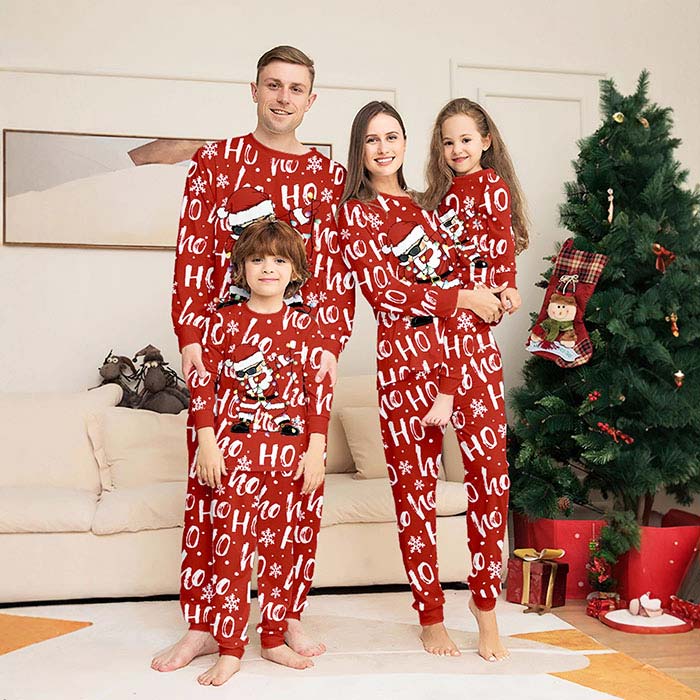 親子ペア サンタコス 寝巻き クリスマス衣装 親子ペア ナイトウェア クリスマス元素 サンタクロース パジャマ 家族お揃い 部屋着 欧米風 クリスマスパジャマ 親子コーデ ペアルック クリスマスイブ クリスマス パジャマ ルームウェア 家族お揃い サンタコス カップル