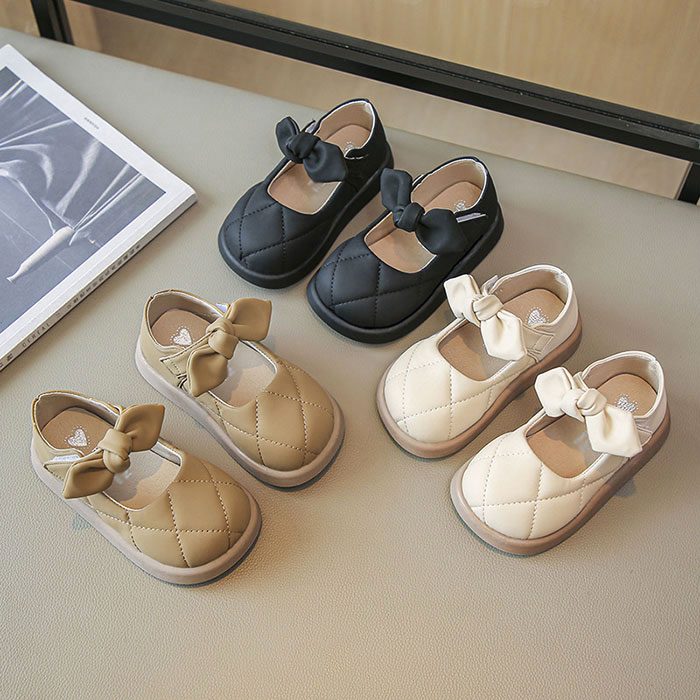 Formal Shoes - ベビーシューズ キッズ シューズ 子供靴 女の子 姫系 フォーマル靴 フラットシューズ 入園 入学 七五三 通学 幼稚園 ソフト コンフォート 日常 普段着 歩きやすい 疲れない 発表会 演奏会 結婚式 卒園 卒業式 入学式 プリンセス 可愛い お姫様 子供の日 13.5-18.2cm