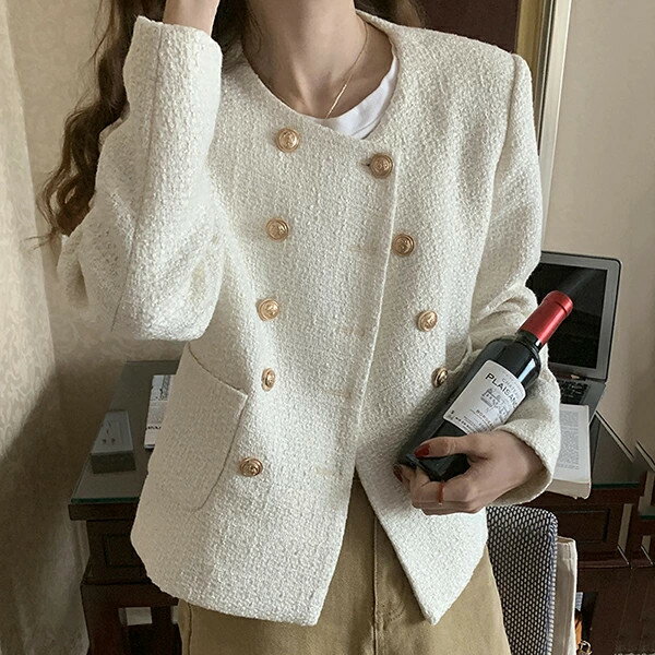 Rakuten - 【クーポンで10％オフ】おしゃれ　ジャケット　トップス　ブラウス 上着　 シンプル セクシー 長袖　ブラウス ショット　 パーティー　大きいサイズ オシャレ エレガント 大人かわいい 華やか 上品　上品 20代30代　　パーティー 二次会 フォーマル　韓国ファッション