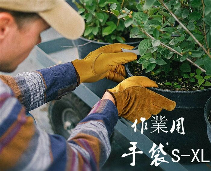 調理 BBQ 指先の安全のを守れる 滑り止め対応 農作業 業務用 DIY キャンプ 釣り アウトドア ツーリング ワークグローブ 汎用 洗濯可 汎用グローブ ■サイズ■ サイズはサイズ表を参考にして下さい ■カラー■ イエロー ■材質■ レザー レザーグローブですが、水に濡れても硬くならず柔らかさを保ち続けます。 立体縫製でフィット感もとてもよく、手のひらはスエードで滑らない加工があるため、バイク乗りの方にも好評です。 頑丈な革仕様で手を保護してくれます。 革なのに、程よい厚みで手の感覚や動きを奪うことがありません。 ※生産、入荷時期により若干、色味や仕様が変更となる場合がございます。 ※生産となるため縫製や糸処理の甘さ等はご容赦ください。1 調理 BBQ 指先の安全のを守れる 滑り止め対応 農作業 業務用 DIY キャンプ 釣り アウトドア ツーリング ワークグローブ 汎用 洗濯可 汎用グローブ ■サイズ■ サイズはサイズ表を参考にして下さい ■カラー■ イエロー ■材質■ レザー レザーグローブですが、水に濡れても硬くならず柔らかさを保ち続けます。 立体縫製でフィット感もとてもよく、手のひらはスエードで滑らない加工があるため、バイク乗りの方にも好評です。 頑丈な革仕様で手を保護してくれます。 革なのに、程よい厚みで手の感覚や動きを奪うことがありません。 ※生産、入荷時期により若干、色味や仕様が変更となる場合がございます。 ※生産となるため縫製や糸処理の甘さ等はご容赦ください。