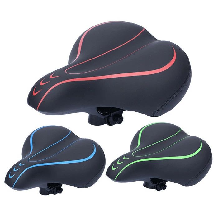 Other - 【クーポンで10％オフ】サドル 自転車 自転車サドル 肉厚 衝撃吸収 通気性 免振 痛くない 極厚 柔らかい クッション 交換用 ロードバイク マウンテンバイク クロスバイク お尻が痛くない PU生地 撥水加工厚 低反発サドル 肉厚サドル