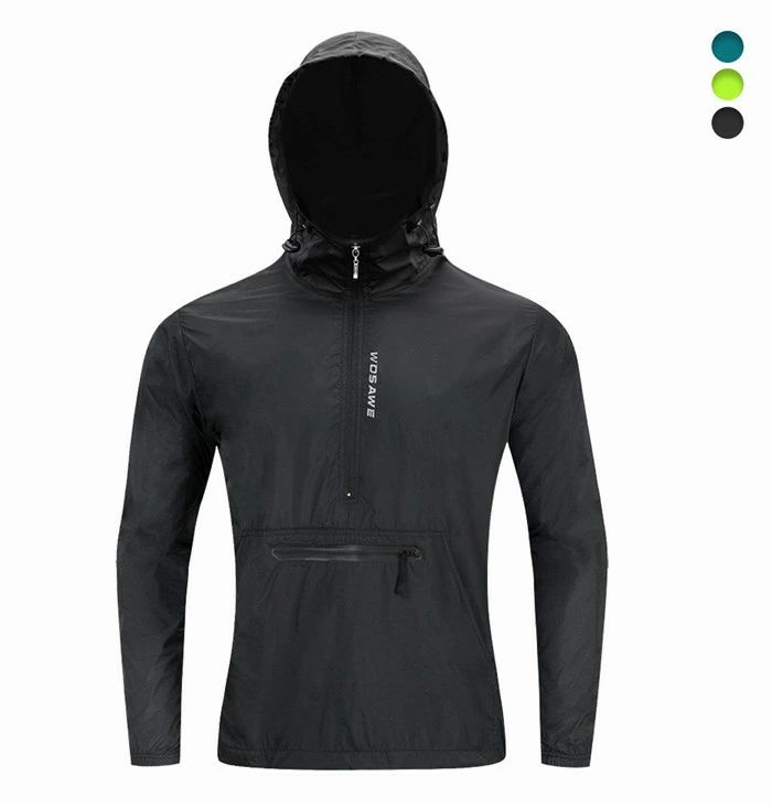 Wear - 【クーポンで10％オフ】サイクルジャージ メンズ 男性 長袖 サイクルウェア サイクリングウェア ジャケット サイクルジャケット ロードバイク ウェア 自転車 夏 サイクリング 無地 春夏用 ジャージ 吸汗速乾 通気性 スポーツウェア 反射材 防水 カジュアル