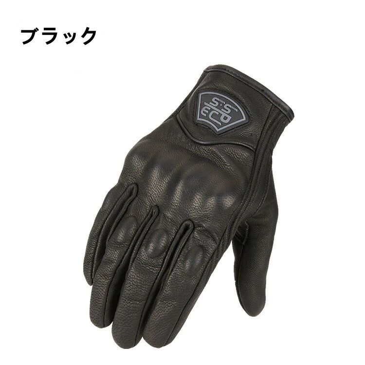 クレオパトラセレクトの【クーポンで10％オフ】バイクグローブ 防寒防風 グローブ バイク オートバイ 滑り止め バイク手袋 自転車 登山 散歩 釣り 男女兼用 耐久性 暖かい 本革手袋 バイク用 調節可能 父の日｜アングル3