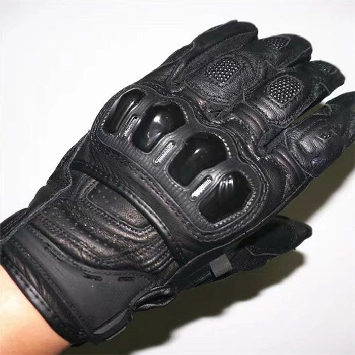 【クーポンで10％オフ】バイクグローブ オートバイグローブ 革 レザー PU 通気 防風 自転車 バイク 手袋 手ぶくろ スマホ対応 プロテクター 滑り止め レザー 通気 ツーリング 春 夏 秋 メンズ 男性 登山 散歩 釣り