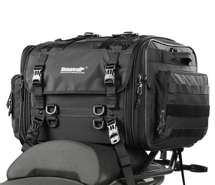 バイクバッグ シートバッグ リアバッグ オートバイバック カウルバッグ 撥水 防水 耐傷 自転車 バイク 収納力強い 大容量 通勤 通学 収納 旅行 ツーリング 拡張機能あり