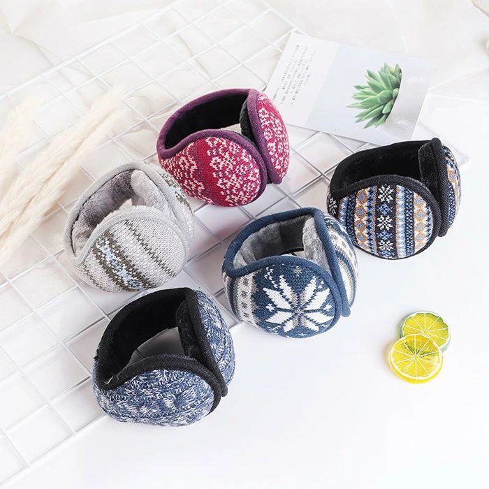 イヤーマフ 耳当て 防寒 防寒 イヤーウォーマー 蓄熱効果アップ -10度防寒 180度折畳み 耳痛くない ズレにくい 耳あて ニット 耳カバー コンパクト 防音イヤーマフ 後ろ装着式 髪型崩れる心配なし