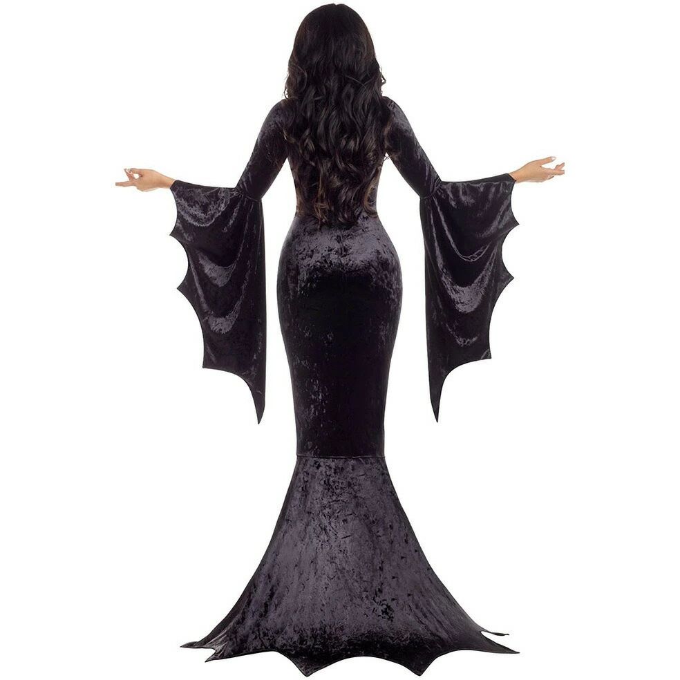 10 % de descuento con cupón Halloween Bat Witch Fantasma Novia Vestido Gótico Vampiro Vestido de baile Vestido de performance — vista 2
