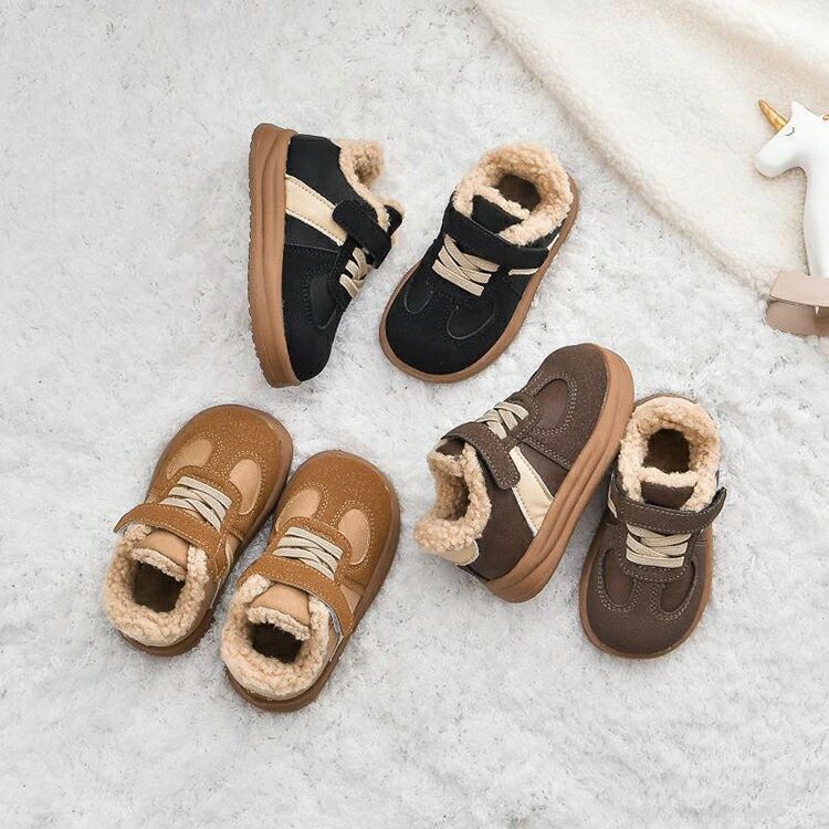 ベビー 冬靴 キッズ シューズ 子供 赤ちゃん スニーカー ボア ムートンブーツ 防寒靴 子供用 子供靴 モコモコ ジュニア 冬用ブーツ 女の子 男の子 男女兼用 可愛い 人気 アウトドア 防水 保暖 防滑 防寒 暖かい 滑り止め プレゼント