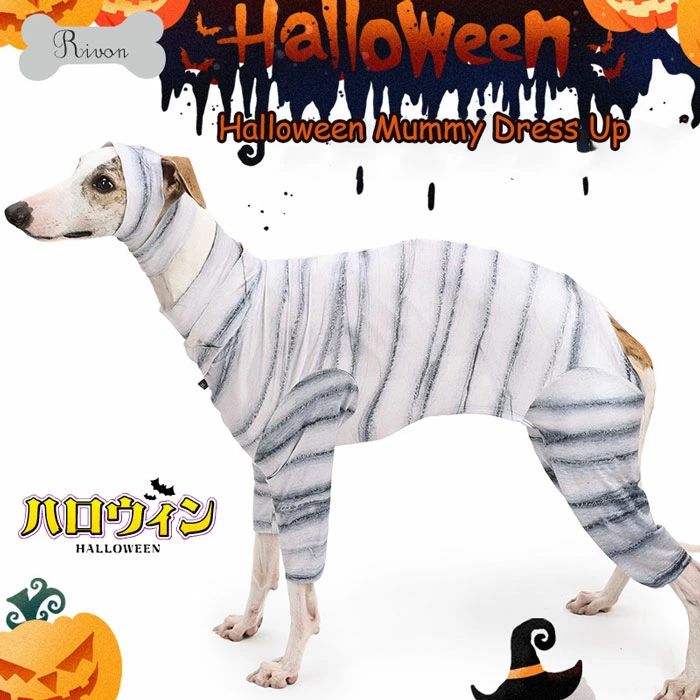 【クーポンで10％オフ】ハロウィン ペット 犬 猫 ミイラ コスプレ ハロウィン ペット服 コスチューム コスプレ 犬 ミイラ犬のコスチューム 猫用 ハロウィン ペット 仮装 変身服 ハロウィーン 衣装 ペット 服 ペットウェア ペット用 クリスマス 写真撮影