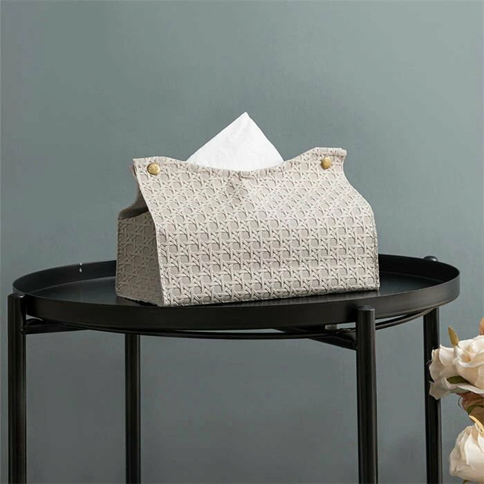 ティッシュケース おしゃれ PU ティッシュカバー ティッシュボックス 洗面所収納 隙間 収納ケース 北欧デザイン 多用途耐摩耗性 耐久性 ソフトパック用 カバー PUレザー 省スペース 雑貨 収納 部屋 テーブル キッチン 洗面所 キャンプ 縦型 インテリア雑貨 [2]