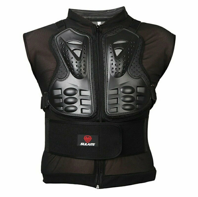 プロテクター バイク用 オートバイプロテクター ベスト 背中保護 調整可能 ボディプロテクター 転倒防..