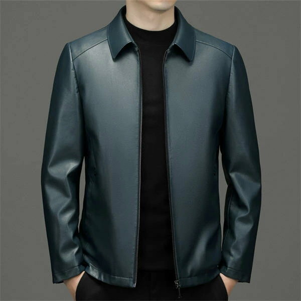 メンズ ジャケット ダウンジャケット アウター 革ジャン アウター 春服 冬服 秋冬 本革 レザー 暖かい レザージャケット 大きいサイズ 防寒対策 男性 ダウン ショート 上着 保温 メンズ 紳士 ブルゾン バイクジャケット 父の日 プレゼントの商品画像