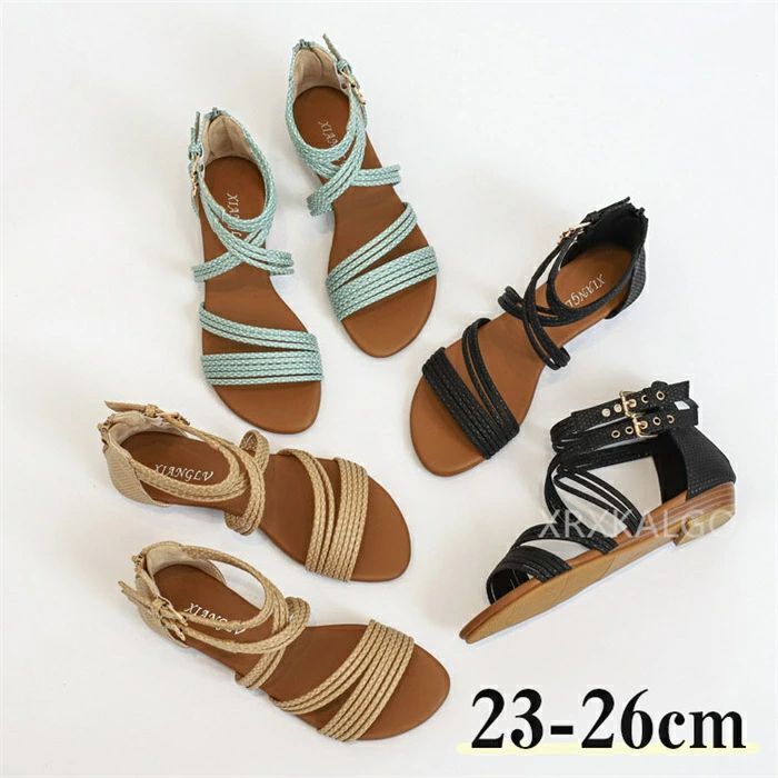 サマーブーツ 夏ブーツ 疲れない靴 ストラップ サマーブーツ 編み上げ 後ファスナー厚底サンダル パーティブーツ サンダル ロマネスク ブーツサンダル オフィスサンダル オープントゥ 2cmソール ブーツサンダル コンサート レディース 仕事 OL