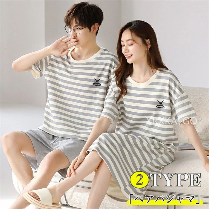 【素材】：綿、ポリエステル 【原産国】:CHINA 【サイズ】:写真通り ご注意: 男/女1着上下セットの価格、2着ご希望の場合2点ご購入お願いします。 -- ・cotton flannel コットン(綿100％)・ -- ふわっと柔らかな表面のコットンを使用したパジャマ＆ルームウェア。 天然素材派には嬉しいコットン100%の生地を使用しています。 ペアパジャマなら、部屋着ばかりでなく、近くのコンビニにも行ける。 しかもネットで買えるから、簡単で便利（おっくな彼もこれなら仮想デート的に買える）。 これを着ている間は彼との関係も良好。 肌触りが気持ちいいです。 丁寧かつ丈夫であるため、長期間やさしい着心地を楽しめます。 結婚プレゼントや記念日ギフトで、春秋夏でも可愛いに演出。 恋人二人で一緒に着て、ラブラブ感が溢れている。 自宅用は勿論、父の日、母の日、結婚お祝い、お誕生日、記念日、敬老の日などのギフトにも最適です。1 【素材】：綿、ポリエステル 【原産国】:CHINA 【サイズ】:写真通り ご注意: 男/女1着上下セットの価格、2着ご希望の場合2点ご購入お願いします。 -- ・cotton flannel コットン(綿100％)・ -- ふわっと柔らかな表面のコットンを使用したパジャマ＆ルームウェア。 天然素材派には嬉しいコットン100%の生地を使用しています。 ペアパジャマなら、部屋着ばかりでなく、近くのコンビニにも行ける。 しかもネットで買えるから、簡単で便利（おっくな彼もこれなら仮想デート的に買える）。 これを着ている間は彼との関係も良好。 肌触りが気持ちいいです。 丁寧かつ丈夫であるため、長期間やさしい着心地を楽しめます。 結婚プレゼントや記念日ギフトで、春秋夏でも可愛いに演出。 恋人二人で一緒に着て、ラブラブ感が溢れている。 自宅用は勿論、父の日、母の日、結婚お祝い、お誕生日、記念日、敬老の日などのギフトにも最適です。