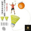 室内バドミントン 自動リターン バドミントン 一人 練習 トレーナー 初心者 愛好者対応 バドミントン練習器具 自習 持ち運び 便利 バドミントン 自己粘着 スポーツ用品