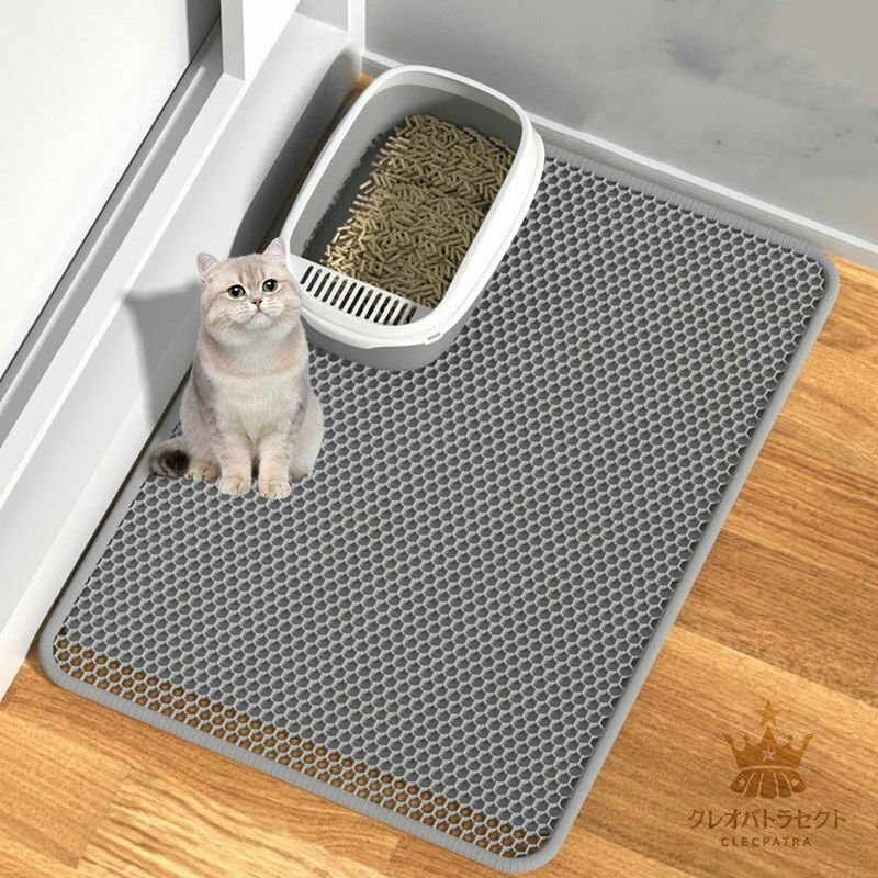 砂取りマット 猫砂 マット 砂取りマット 猫 トイレマット 特大 猫用 猫砂キャッチャー 猫砂マット トイ..
