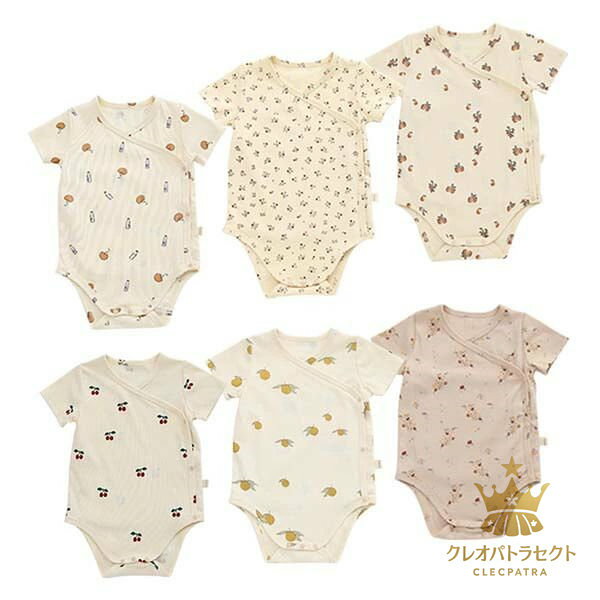 Short Sleeves - 【クーポンで10％オフ】ベビー服 女の子 男の子 ロンパース 半袖 カバーオール おしゃれ 可愛い 子供服 幼児 部屋着 ルームウェア 出産お祝い プレゼント 通園 保育園 ベビー用品 出産準備 記念日 誕生日 春 夏 秋 66cm 73cm 80cm 90cm 新生児 キッズ 赤ちゃん