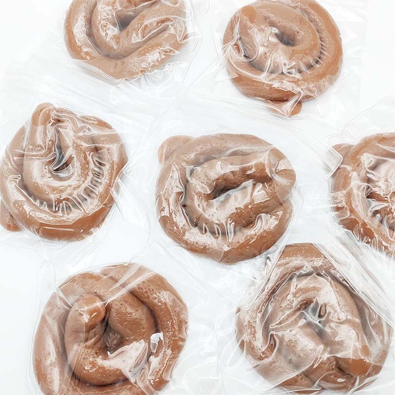 クレオパトラセレクトのうんち スクイーズおもちゃ イタズラ玩具 ぷにぷに ふわふわ 肉球 感触 プッシュ 創造的 新奇 サプライズ ストレス解消 発散 グッズ かわいい 低反発 おもしろ プレゼント 握る 減圧 暇つぶし おもしろグッズ デスク用 ストレス解消グッズ ピーチ エイプリルフール｜アングル3