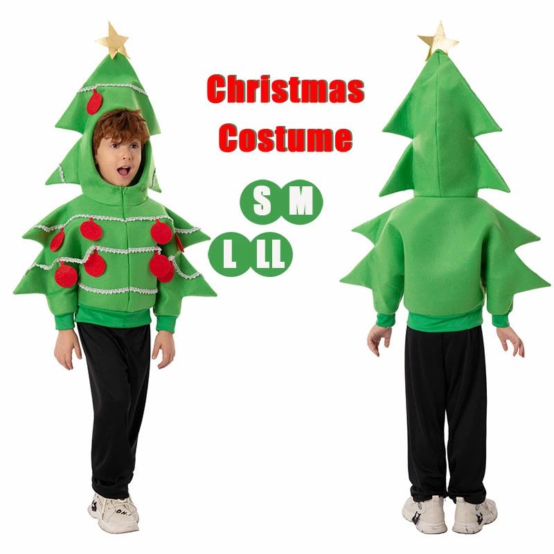 クリスマス コスプレ 子供用 キッズ クリスマスツリー コスプレ 衣装 コスチューム コスプレ ツリー コスチューム キッズ パーティー仮装 子供服 クリスマス 仮装 男の子 女の子 舞台服 演出用 学園祭 ゲーム 演出道具 Halloween クリスマス コスプレ衣装 新年会 文化祭