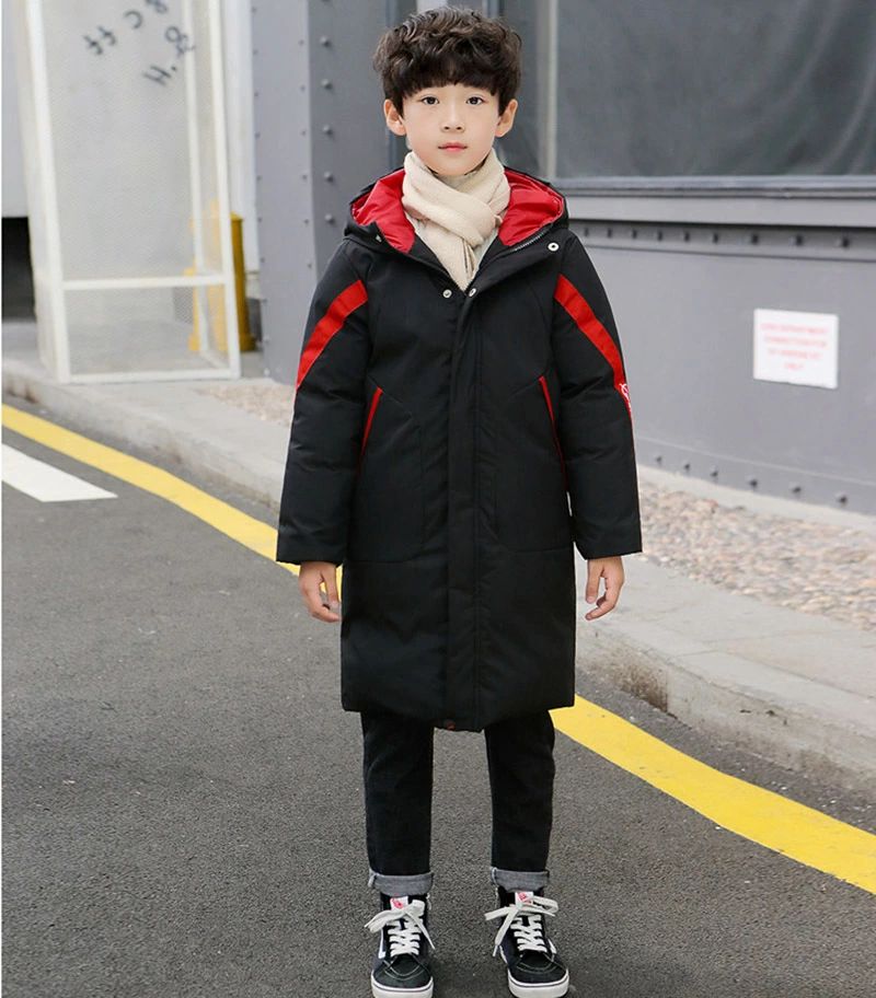 キッズ アウター 冬 中棉 ジャケット 中棉 コート ダウン ロング丈 フード付き 女の子 男の子 子供服 厚手 防寒 防風 冬 可愛い かっこいい 暖かい 子供服 シンプル ロングコート 冬服 冬物 洗える 120 130 140 150 160 170 送料無料