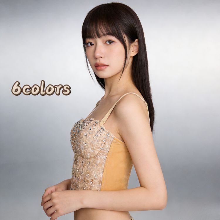 ラインストーン コルセット ボーン入り タンクトップ バストアップ ビスチェコスチューム ジップ付き 骨格補正 着痩せ 胸パッド付き ブラック セクシートップス チューブトップ ノースリーブ 女性 ボディコン 夏 アイテム 普段着 ギャル レディース 姫系