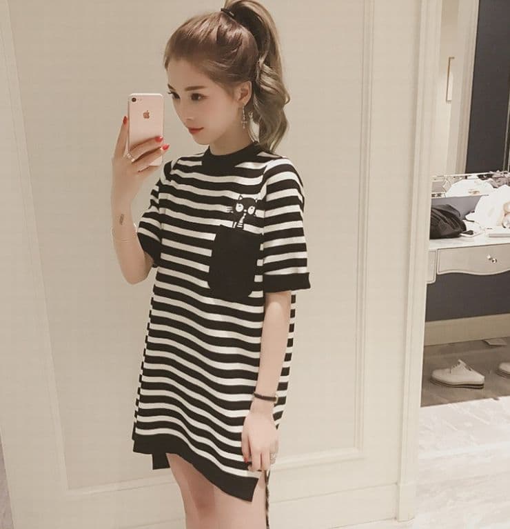 レディスチュニック マタニティ チュニック 半袖 大人服 春 夏 秋冬 半袖 可愛い おしゃれ 送料無料 2