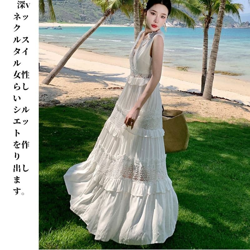 【クーポンで10％オフ】ワンピース ロング ワンピース レディース ワンピ ボヘミア...