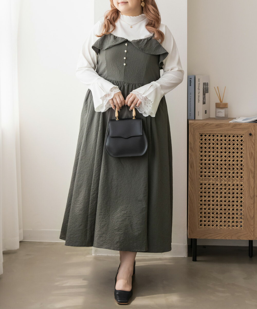 FOXEYNEWYORK❣️トップスリボンフリル キャミワンピース FOXEYNEWYORK❣️トップスリボンフリル キャミワンピース