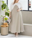 大きいサイズ レディース CLETTEオリジナル★ショートプルオーバーセットワンピース 【LLサイズ・3Lサイズ・4Lサイズ】【大きいサイズ・レディース】13号・15号・17号・19号・21号・23号(4)