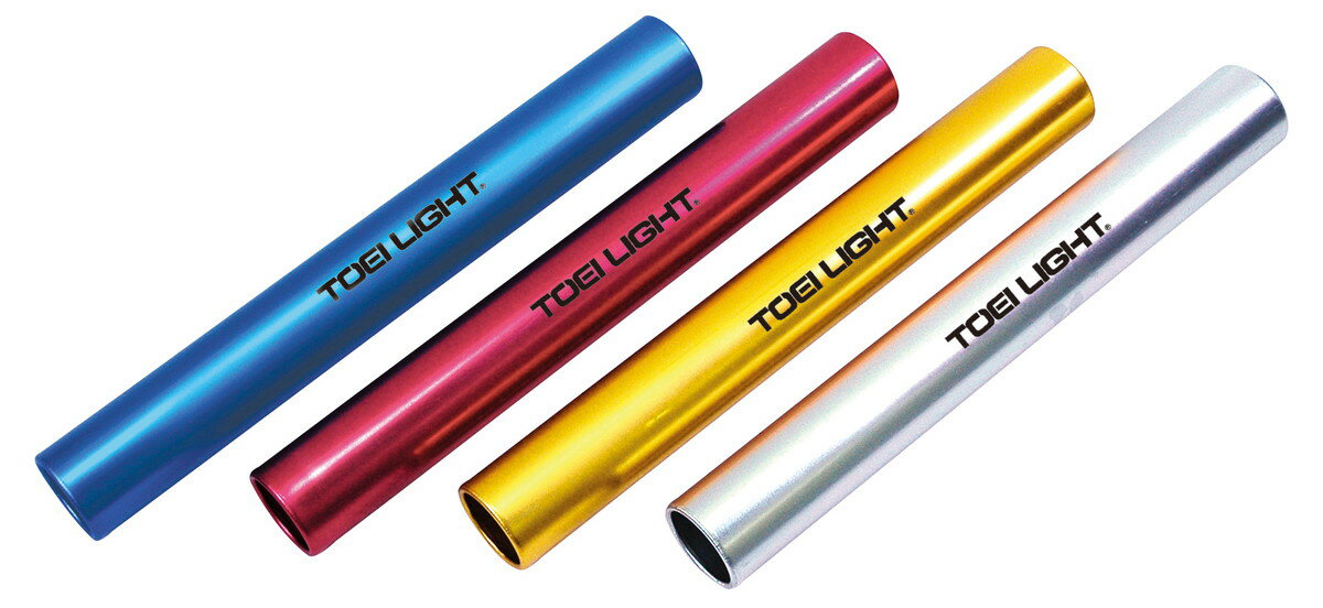 【限定★2倍+2~12倍＆MAX70％off】トーエイライト TOEI LIGHT G1390 アルミバトン練習 4色1組 ラッピング可