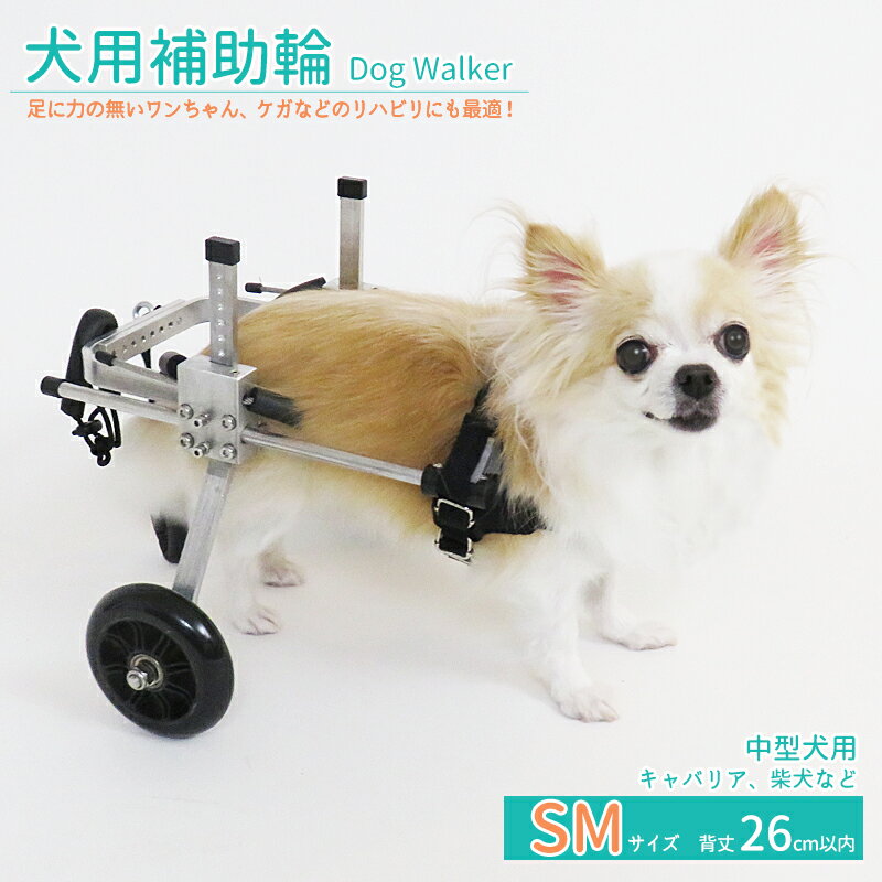 【旬★父の日ギフト早得】犬用補助輪 SMサイズ 犬用車椅子 