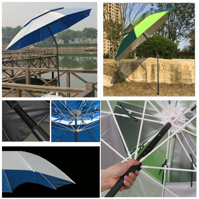 P5倍+【P5+2倍★300円/最大1000円off】 釣り用傘 2m フィッシングパラソル ヘラブナ 池 筏 釣り堀 釣り日除け ビーチパラソル 釣り 二枚張りによる風抜き構造 釣竿用の切り込み 三段階に調整!開閉部はプッシュ式ボタン バレンタイン通販格安セール情報 楽天 通販