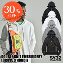 【30%off】【2個で3%off★SALE】SY32 by SWEET YEARS SY32 ゴルフ ダンボールニットプルオーバーフーディー DOUBLE K...