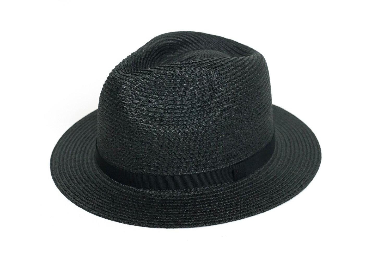 HIGHER ハイヤー[HB19001]ペーパーミドルブリムフェドーラ PAPER BLADE MIDDLE BRIM FEDORA