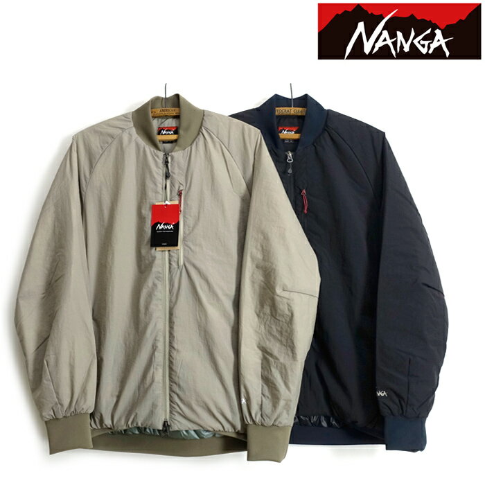 NANGA ナンガ [ND2311-1A012] ソフトダウン バーシティブルゾン SOFT DOWN VARSITY BLOUSON 日本製