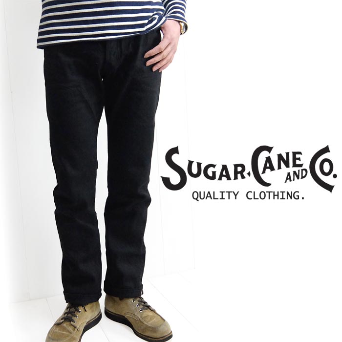 シュガーケーン SUGARCANE [SC41470] ブラック ジーンズ デニム スリムフィット 13oz Black Denim Type-III Slim Fit