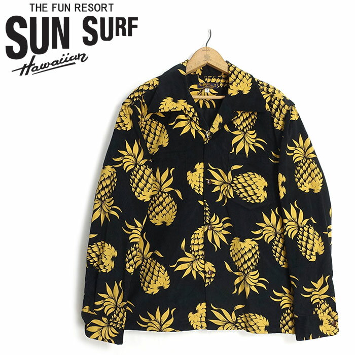 サンサーフ SunSurf [SS29580] 長袖 コーデュロイシャツ アロハシャツ CORDUROY SHIRT 
