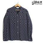 スター オブ ハリウッド STAR OF HOLLYWOOD [SH29315] 長袖 ポルカドット レーヨンシャツ POLKA DOT HIGH DENSITY RAYON L/S SHIRT 日本製