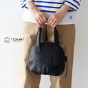 タイドウェイ カウレザー アシンメトリーハンドル トート バッグ 日本製 牛革 PUF LOOSE BOSTON TIDEWAY