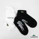 ラコステ 靴下 レディース レディース ラコステ ワニワッペン ショート ソックス 靴下 LACOSTE［ネコパケ］