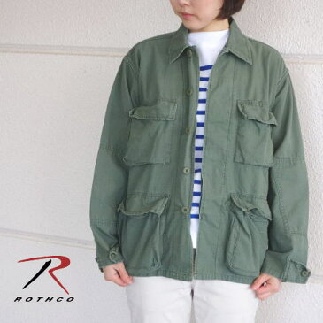 【期間限定20倍P♪】XS,S,M ロスコ　リップストップ　ミリタリー シャツ ジャケット　レディース　ROTHCO