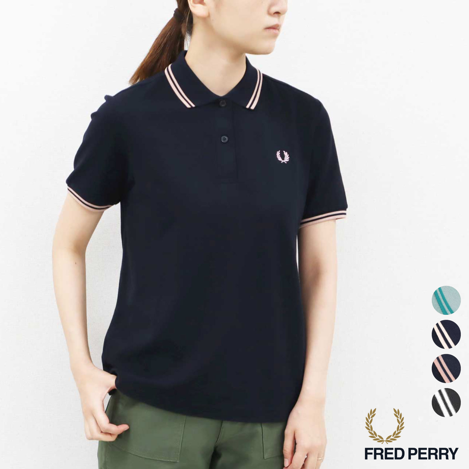 フレッドペリー レディース 服 ポロシャツ レディース8(S)-10(M) フレッドペリー G3600 半袖 ポロシャツ FRED PERRY 正規代理店品 ［ネコパケ］