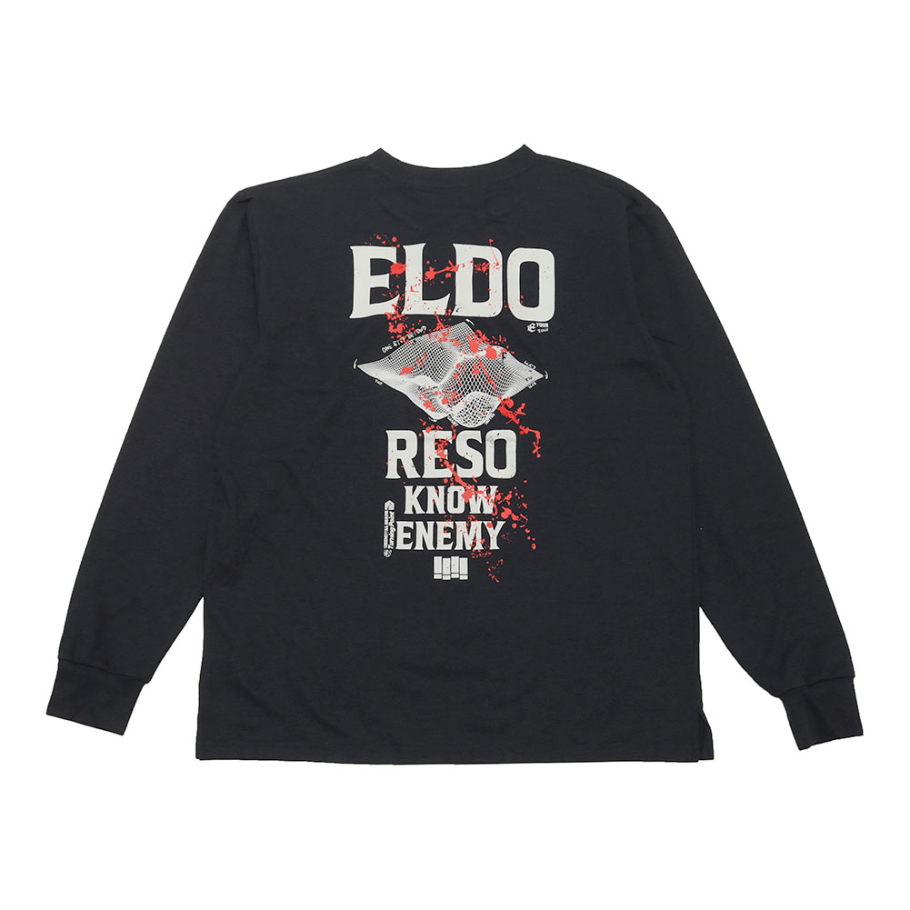 ELDORESO エルドレッソ Splashes Long Tee E1105025