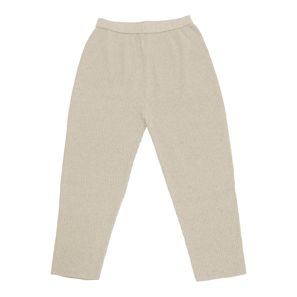 evam eva G@G@ wool rib pants E223K059