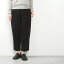 evam eva エヴァムエヴァ tuck pants E233T042